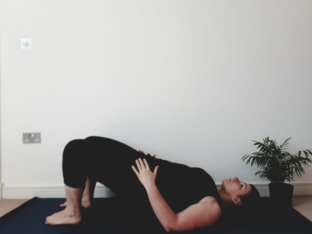 Kelly McLaughlin bridge pose