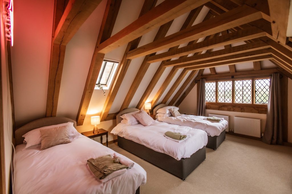 Whitfield House east end top floor triple bedroom.